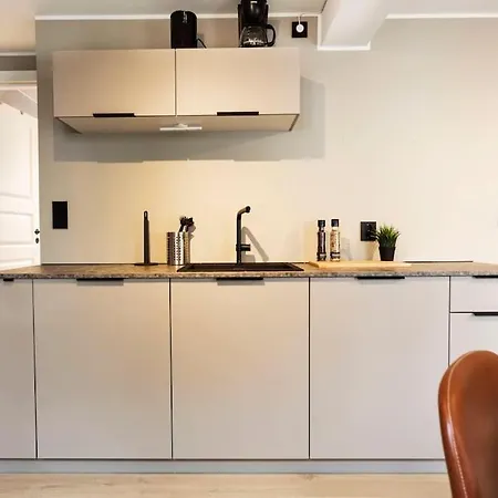 New! Modern In Historic Area Of Bergen! 아파트